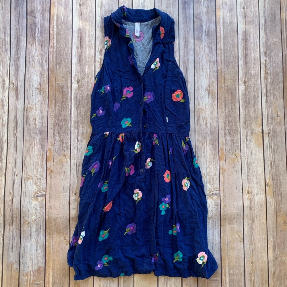 Blue Floral Dress